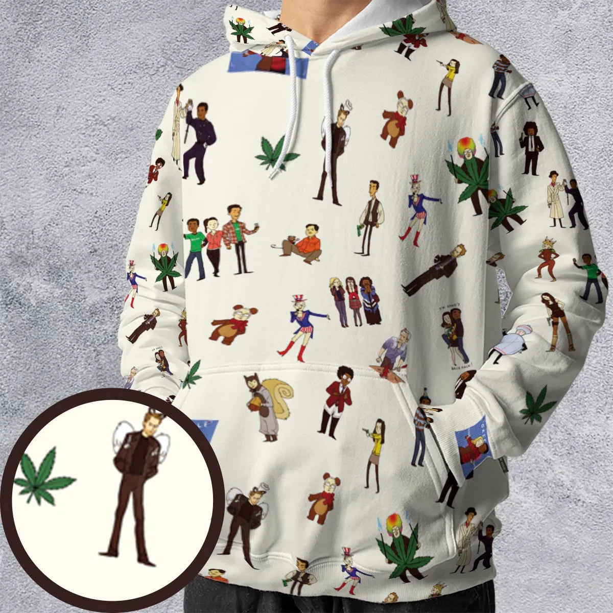 Full Print Hoodie - 7VU2BKJB