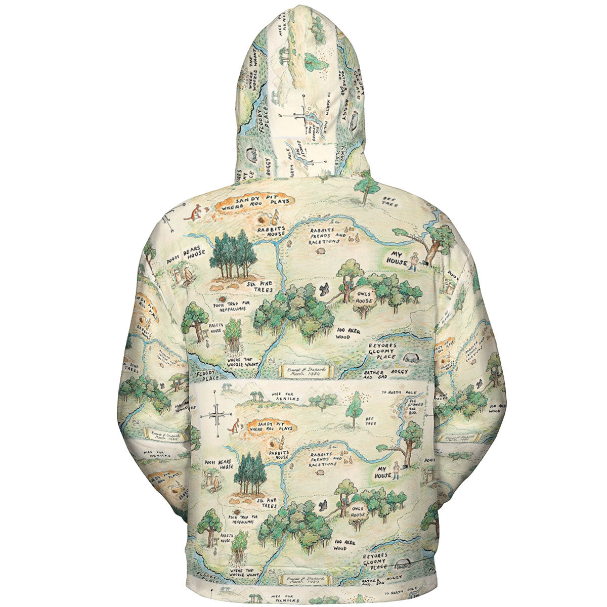 Full Print Hoodie - JAUH81JU