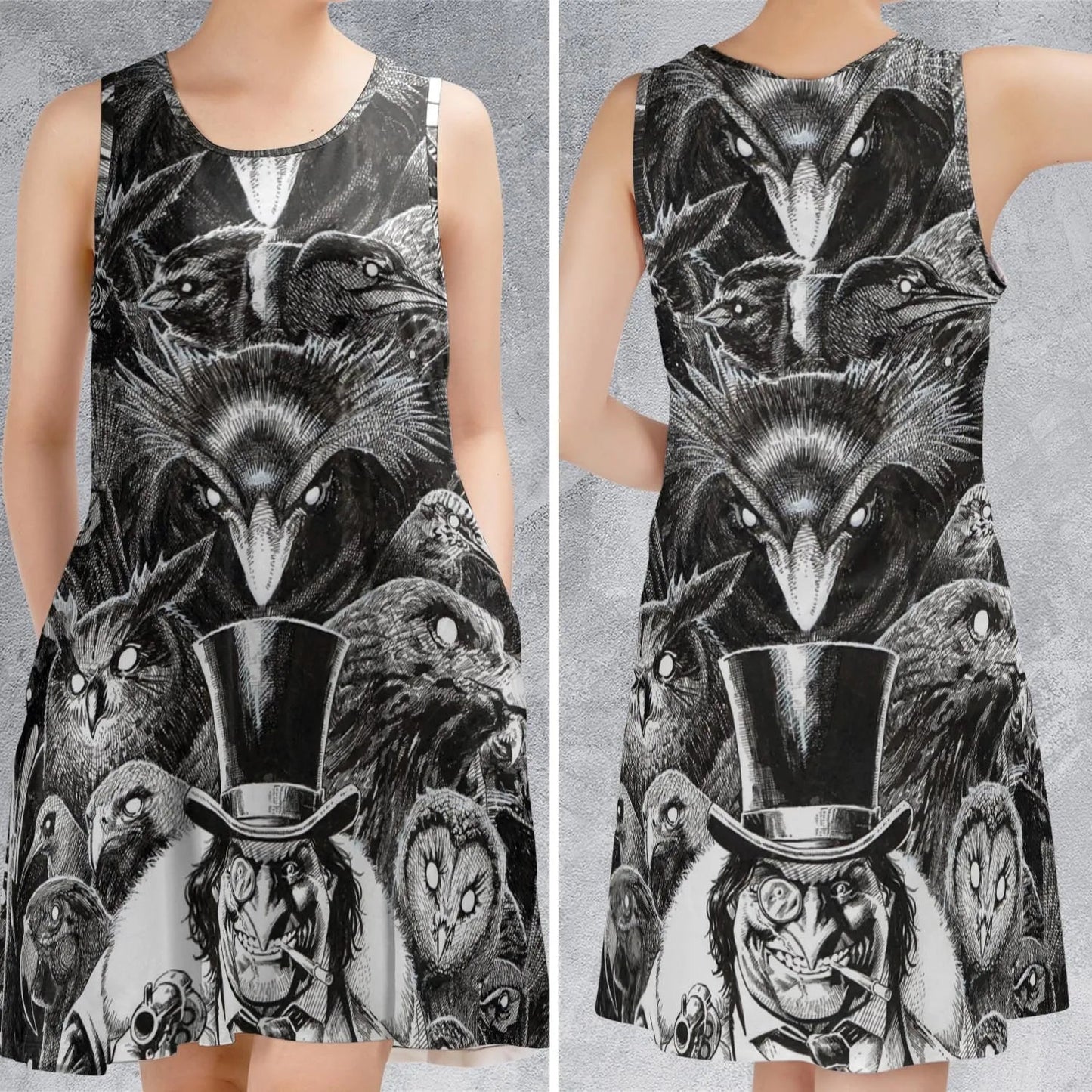 Casual Sleeveless Dress - AA5W2Z33