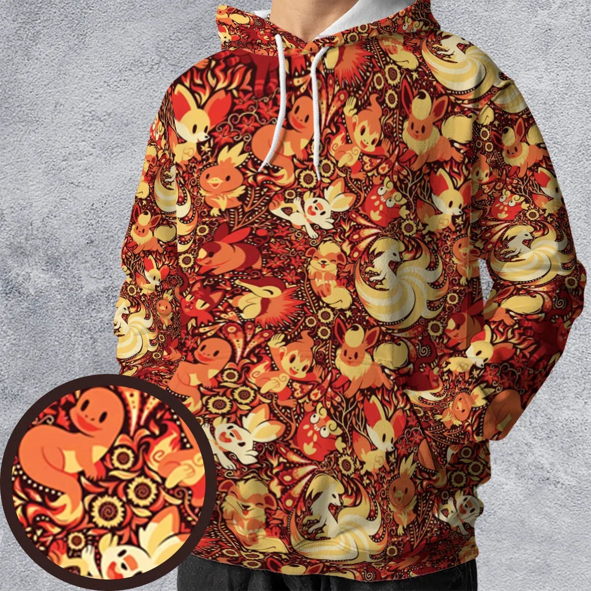 Full Print Hoodie - X4X2NLX7