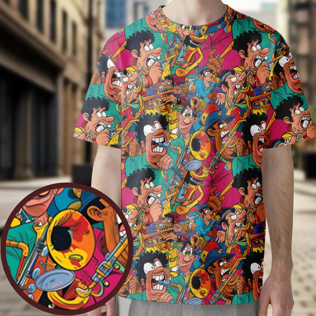Full Print T-Shirt - 99TA5PJ3