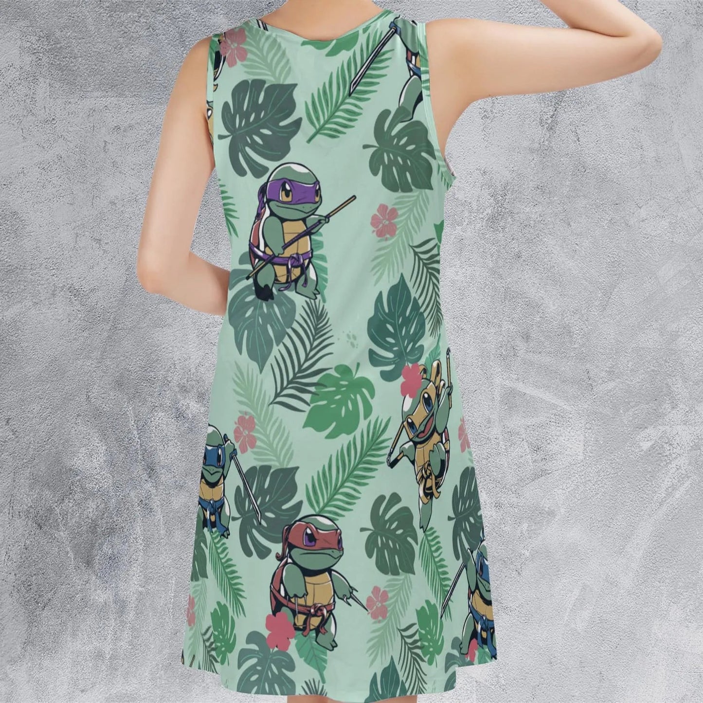 Casual Sleeveless Dress - RALY5SGK