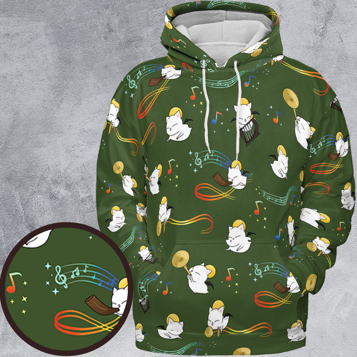 Full Print Hoodie - 77JKBMD2