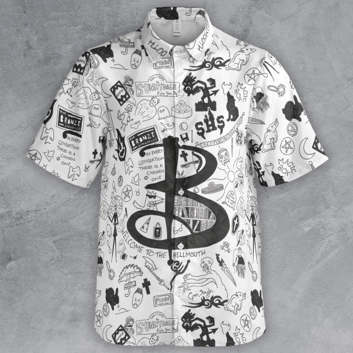 Short Sleeve Button Shirt - A9YK6ZGU