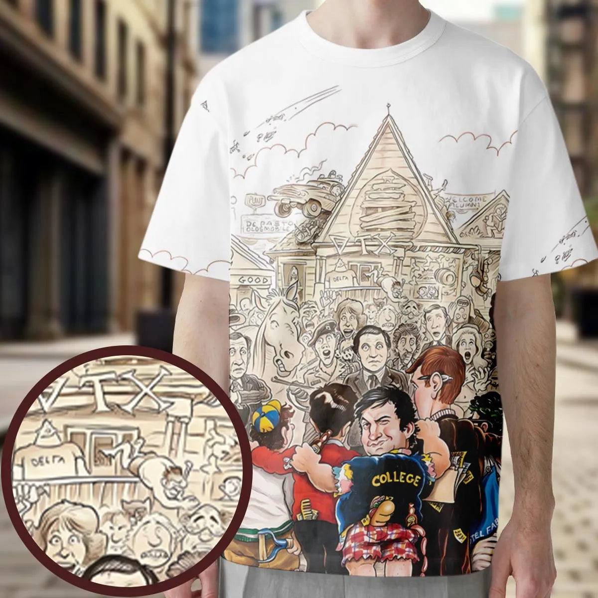 Full Print T-Shirt - UXC79MH6