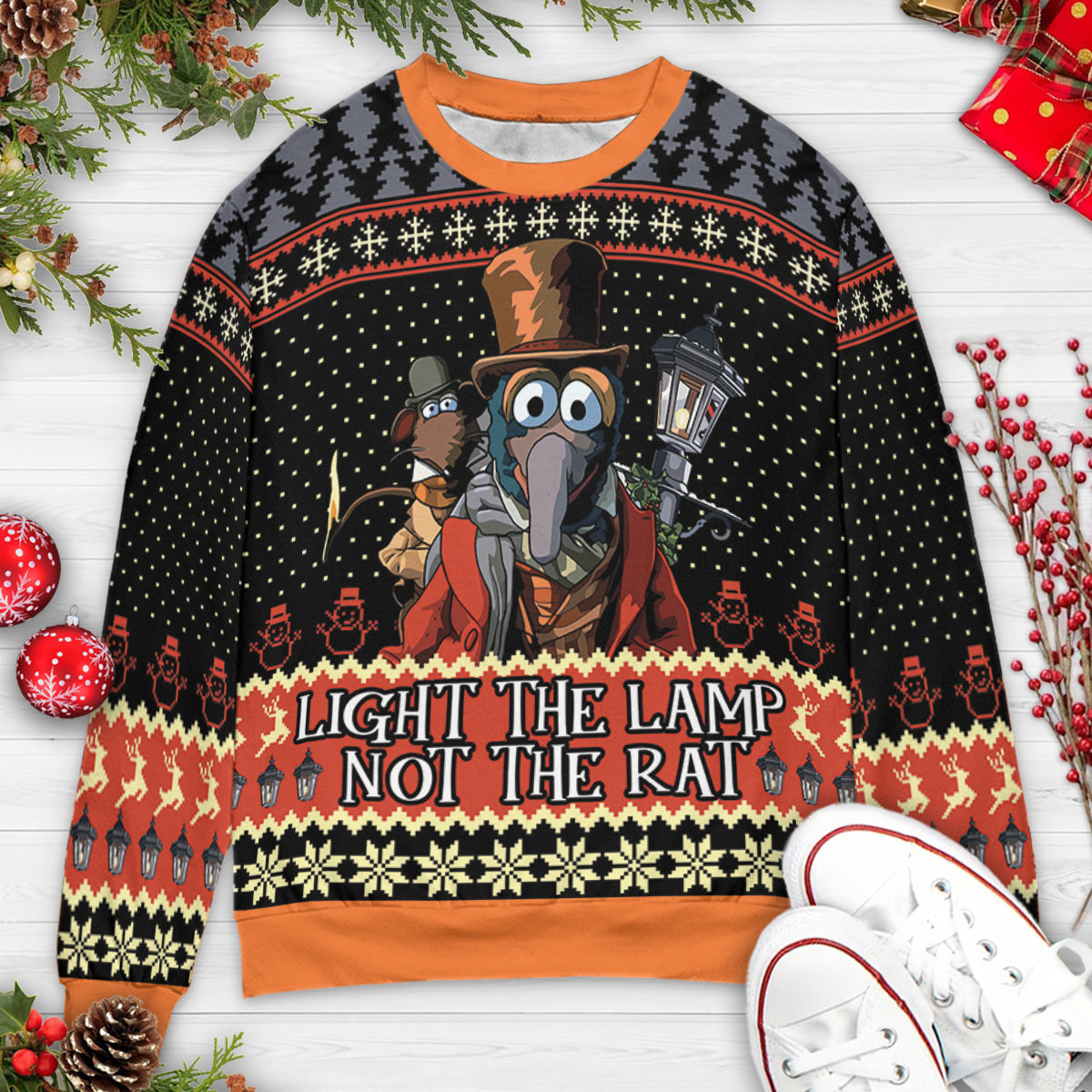 Ugly Christmas Sweatshirt - SZ35QUN6