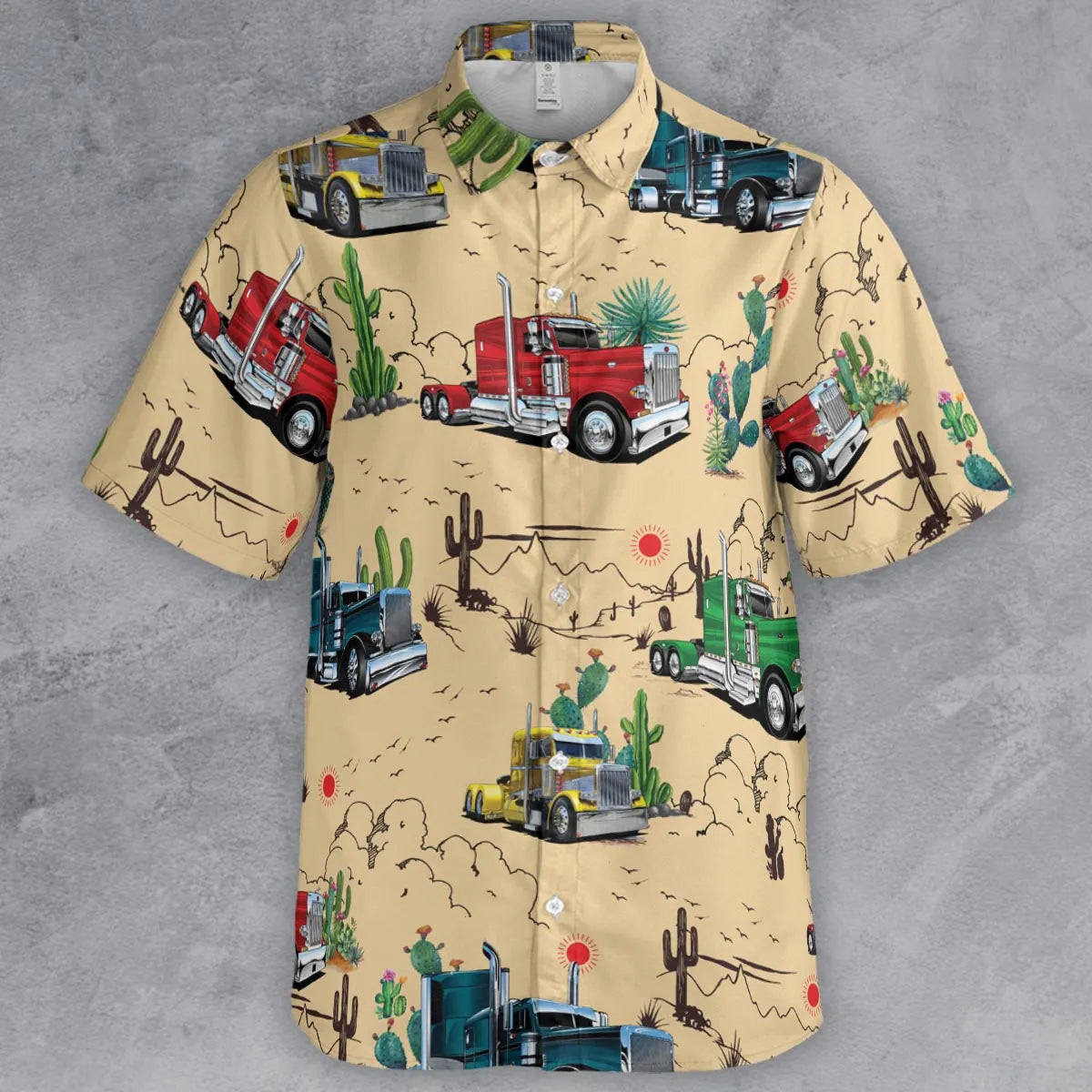 Short Sleeve Button Shirt - KPZSMEFL