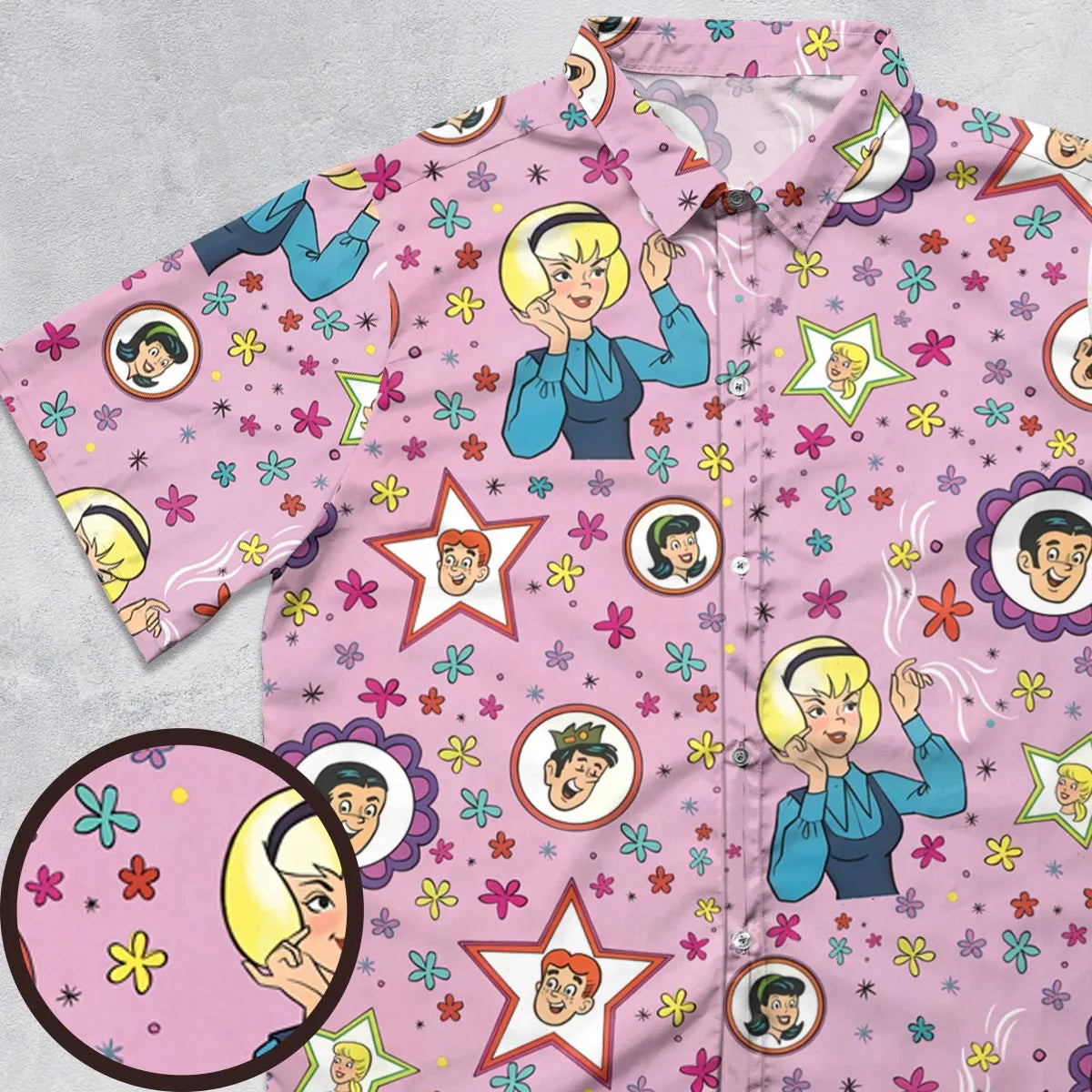 Short Sleeve Button Shirt - 456TSAMD