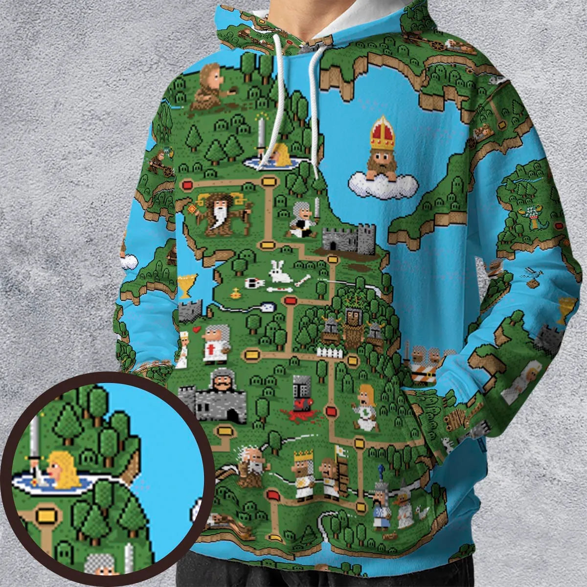 Full Print Hoodie - U1TEHSYN