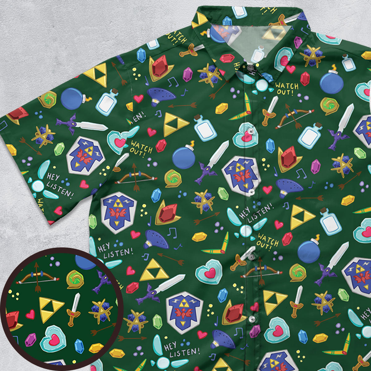 Short Sleeve Button Shirt - 7K542B9D