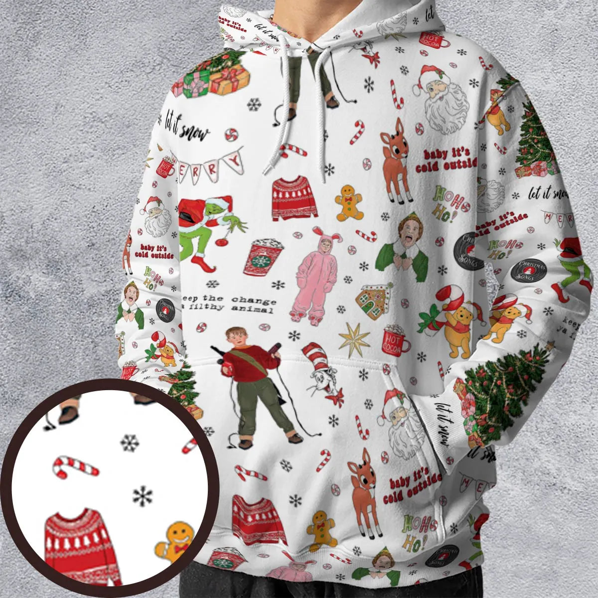 Full Print Hoodie - 4GH8H5PC
