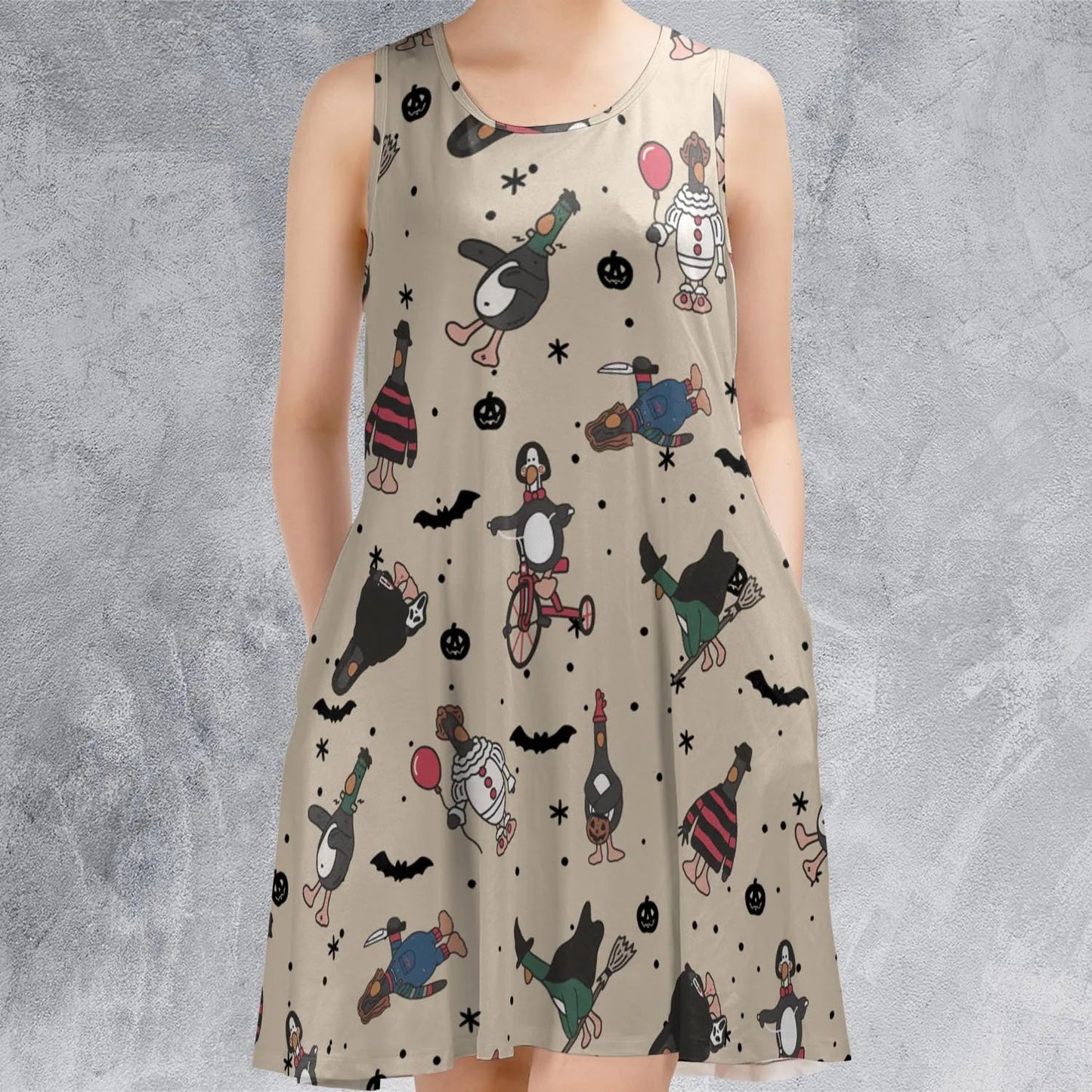 Casual Sleeveless Dress - 37RX5863