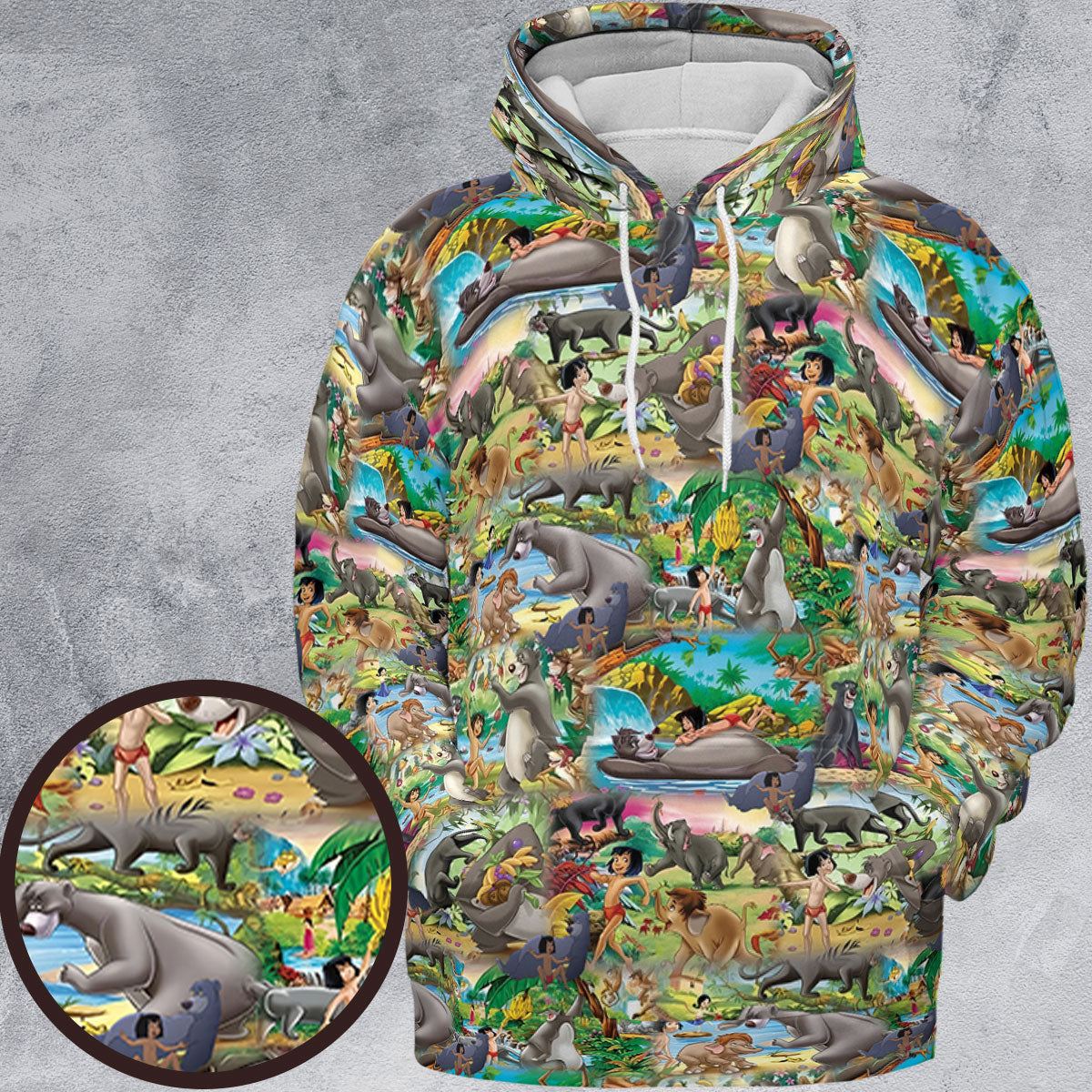Full Print Hoodie - J74T5KY1