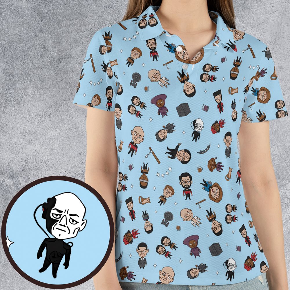 AOP Men/Women Polo Shirt - AC9PXTU2 -  - 4