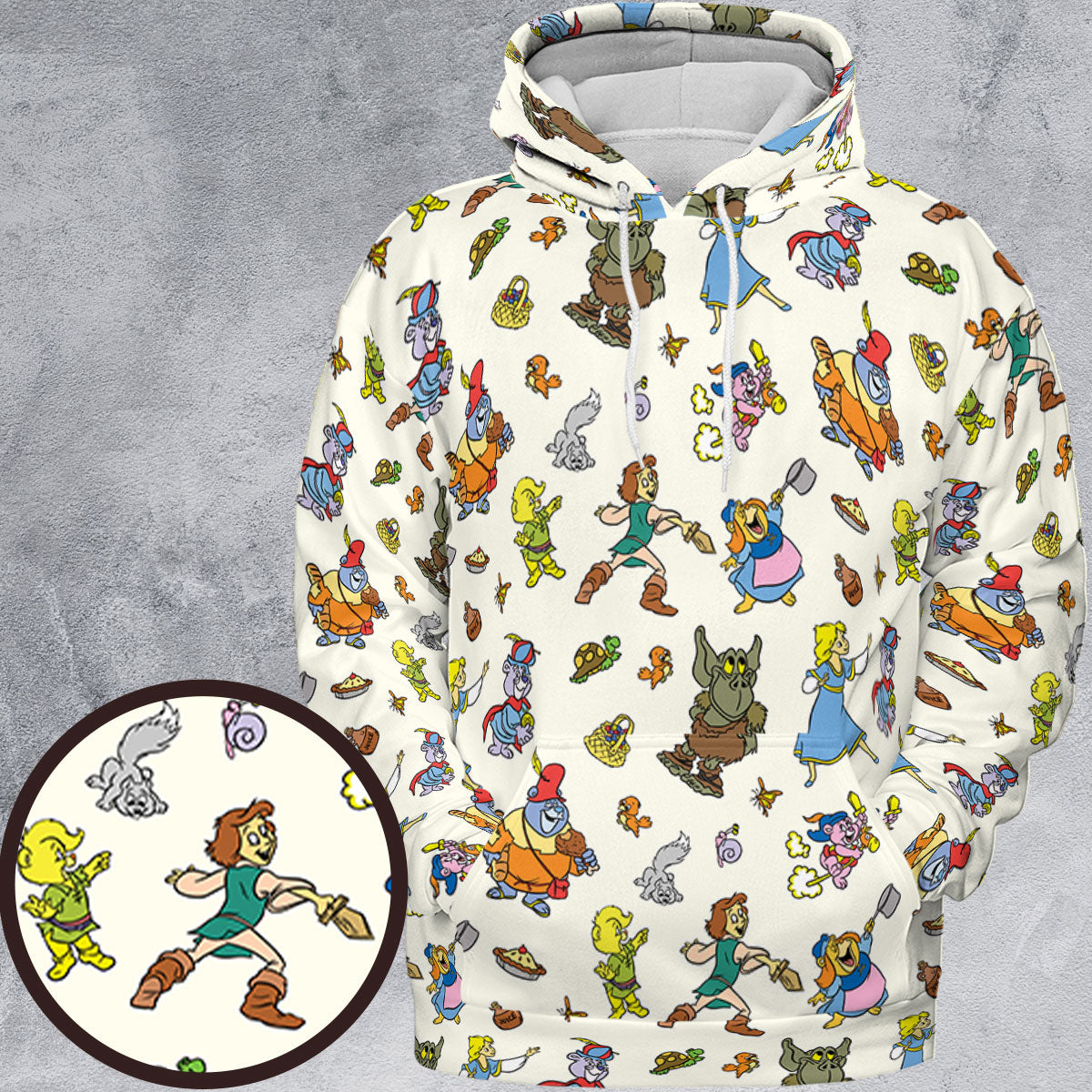Full Print Hoodie - G6ZBG1ZV
