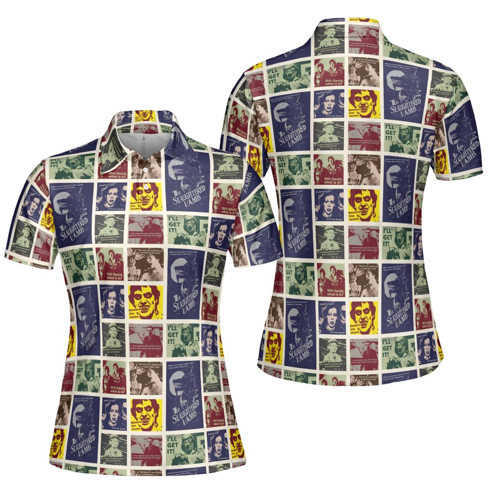 AOP Men/Women Polo Shirt - 48DXH8EE -  - 5
