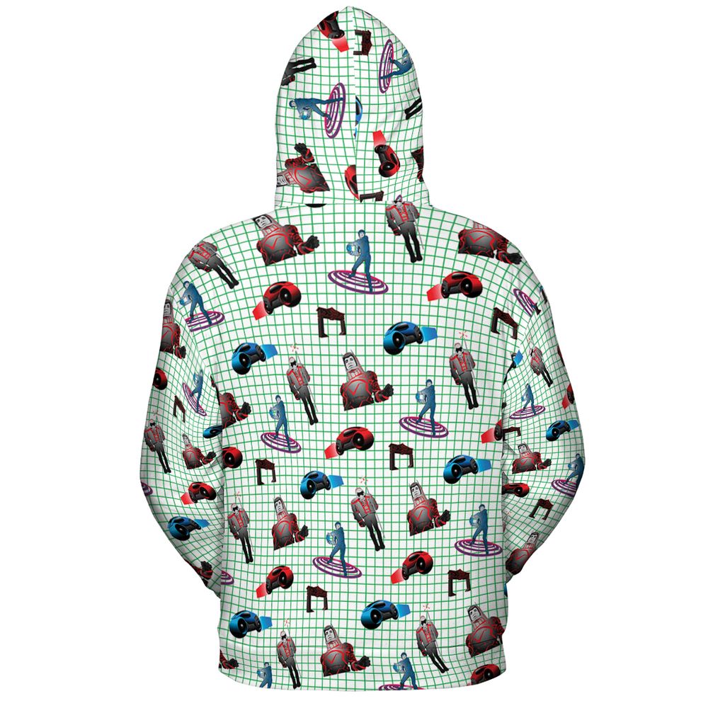 All-over Print Hoodie - DUYJXE5R -  - 4