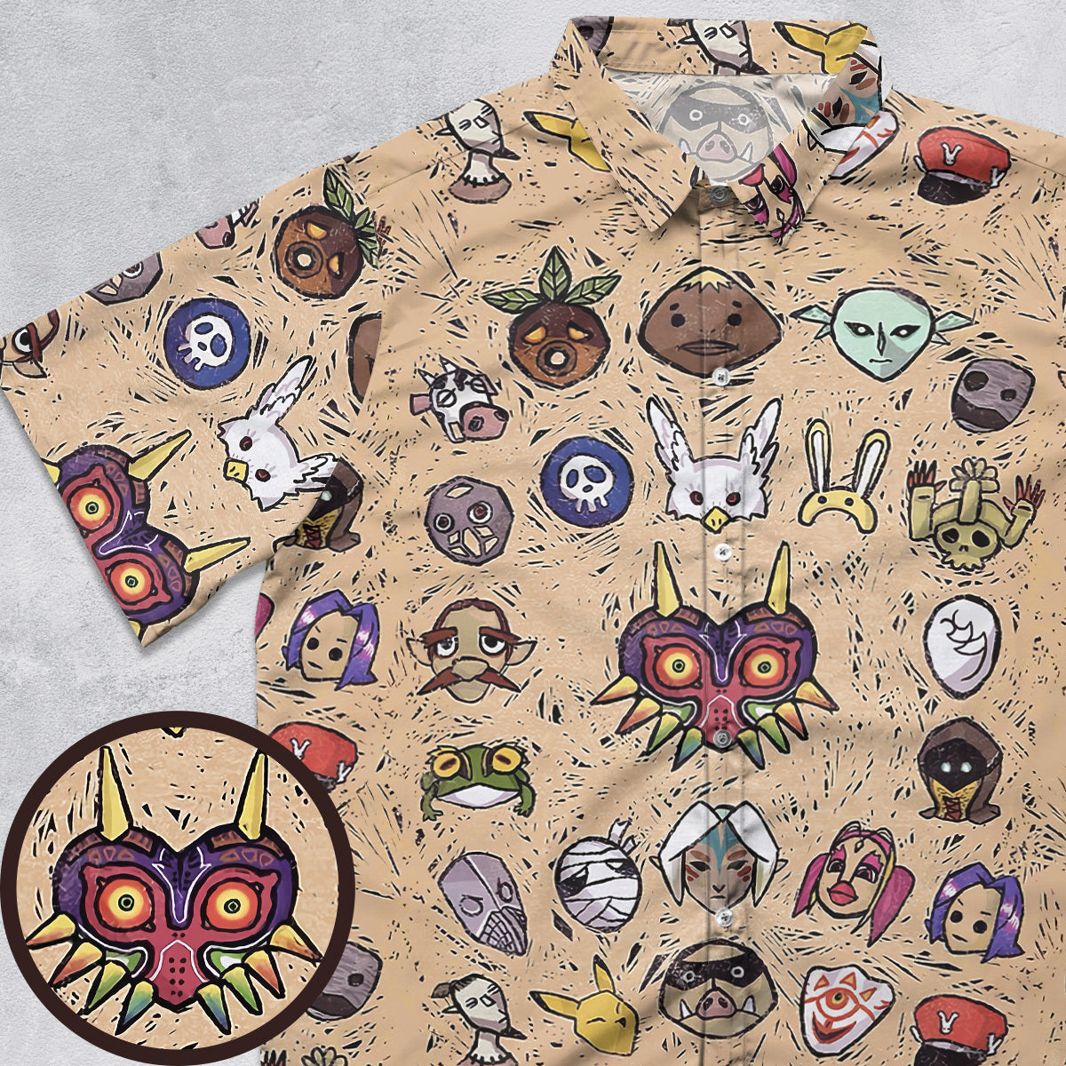 Short Sleeve Button Shirt - P9HCPFRB