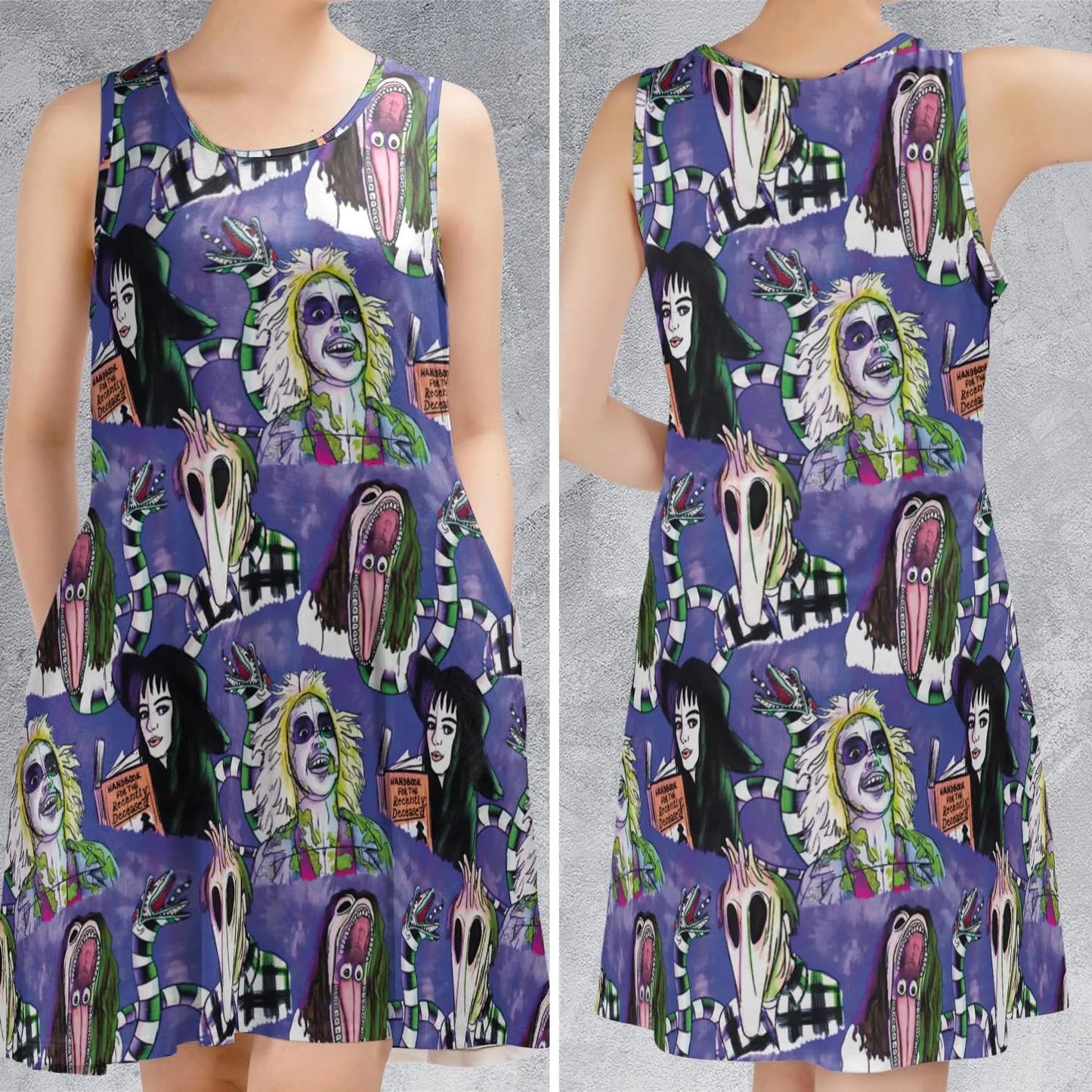 Casual Sleeveless Dress - DACPVPCY