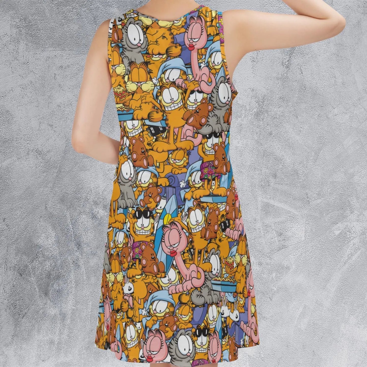 Casual Sleeveless Dress - X7FH68AG