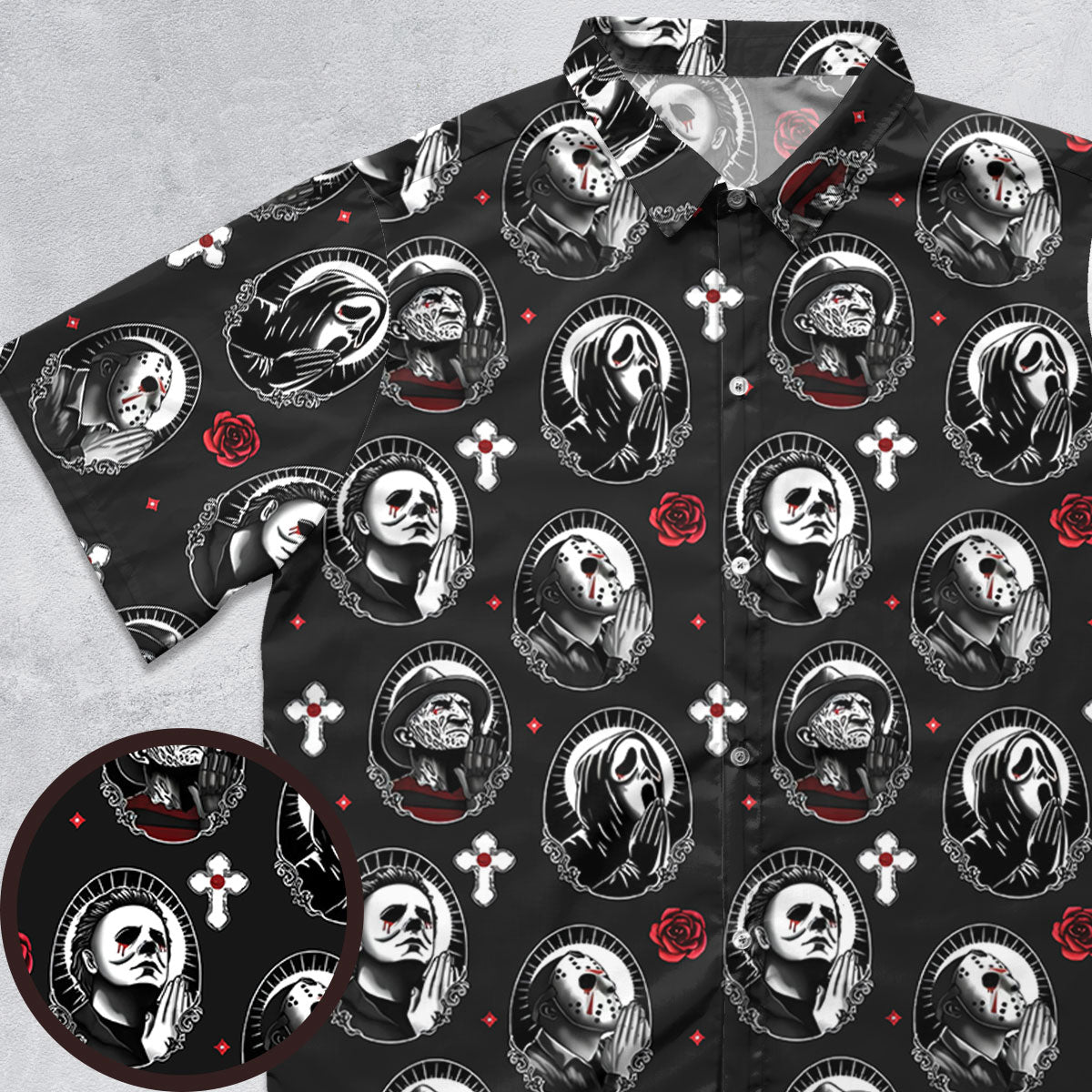 Short Sleeve Button Shirt - B5FUHTX2