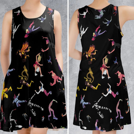 Casual Sleeveless Dress - 4MM9UUDG