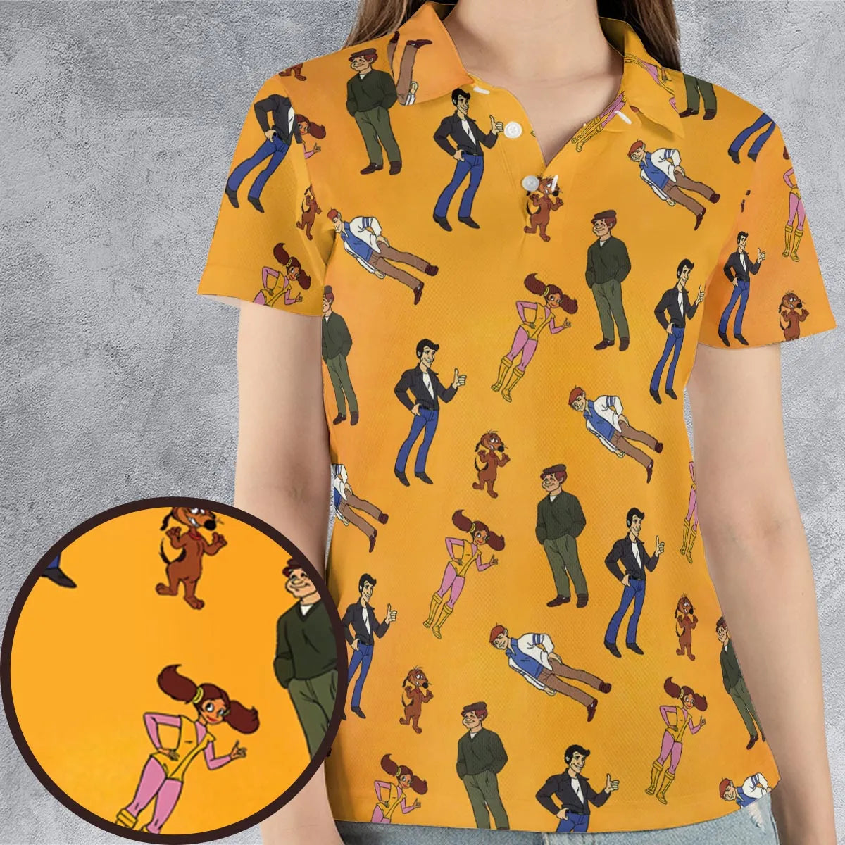 Unisex Polo Shirt - L1PLNFRD