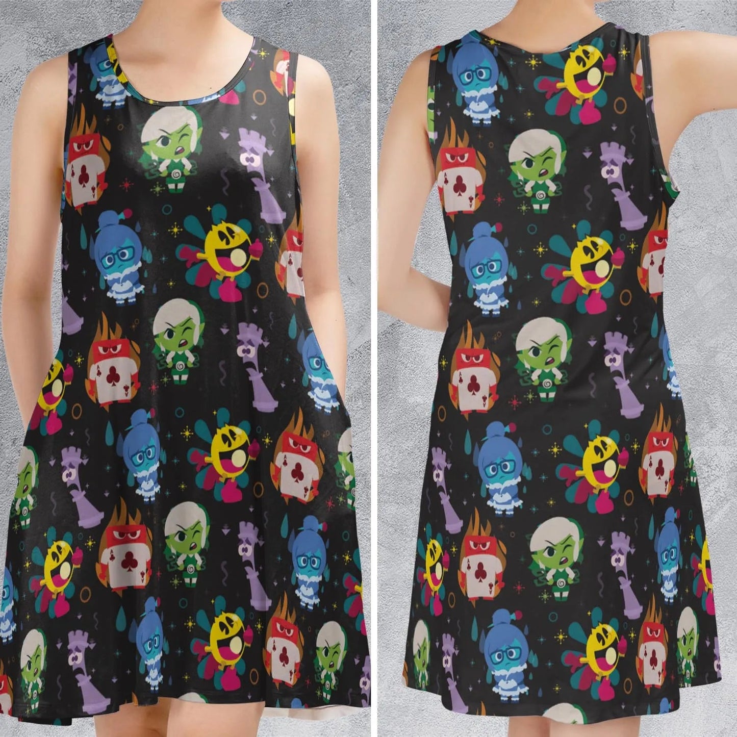 Casual Sleeveless Dress - LQ7A181U
