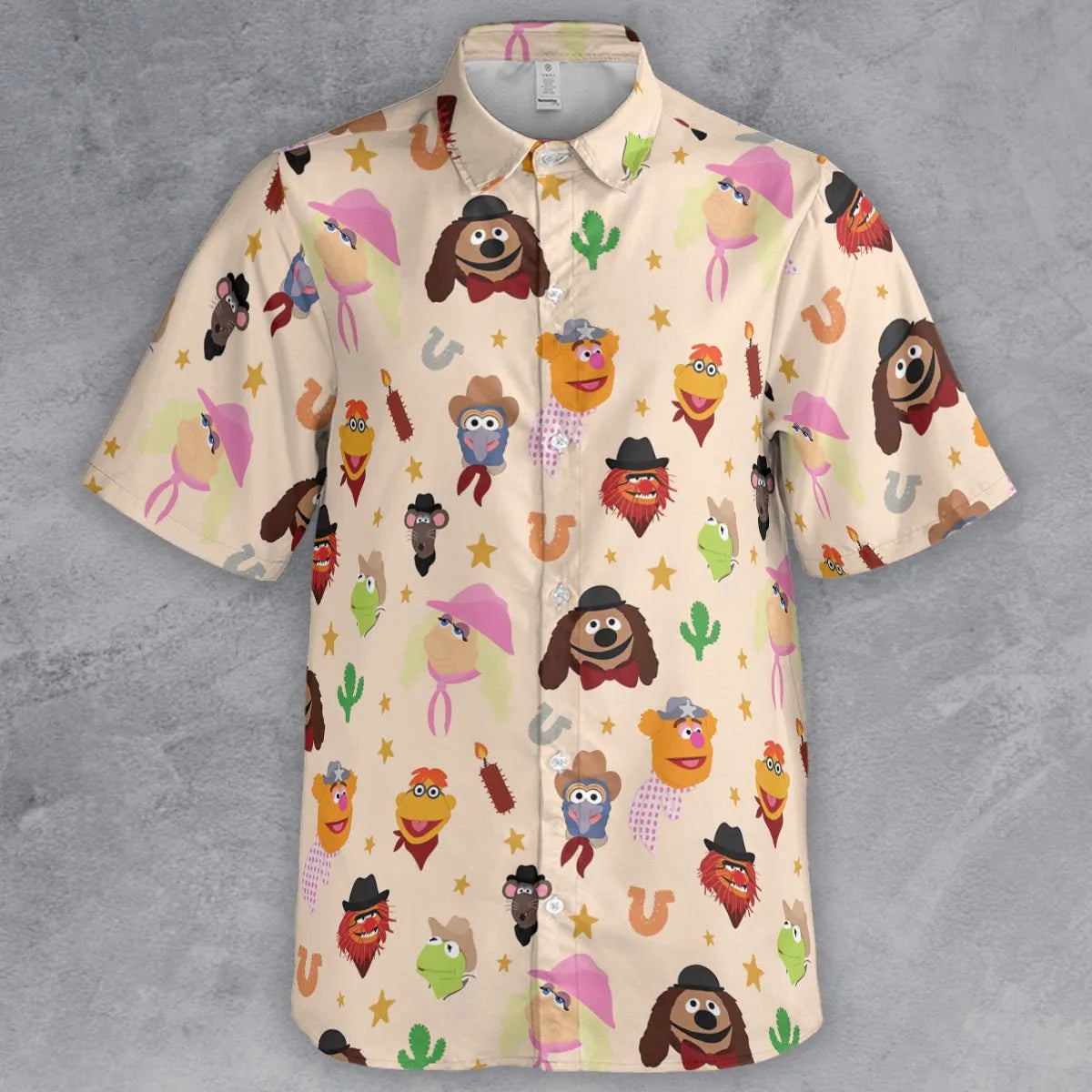 Short Sleeve Button Shirt - KCSV757M
