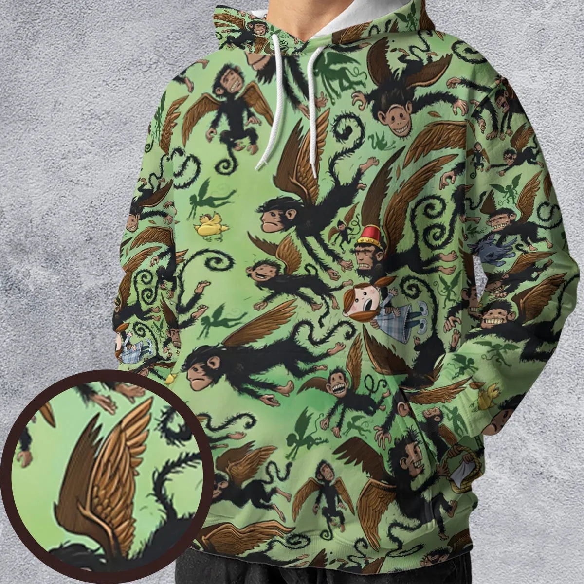 Full Print Hoodie - V56JXY1D