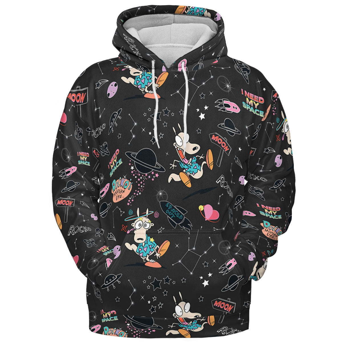 Full Print Hoodie - YGV5K6PB