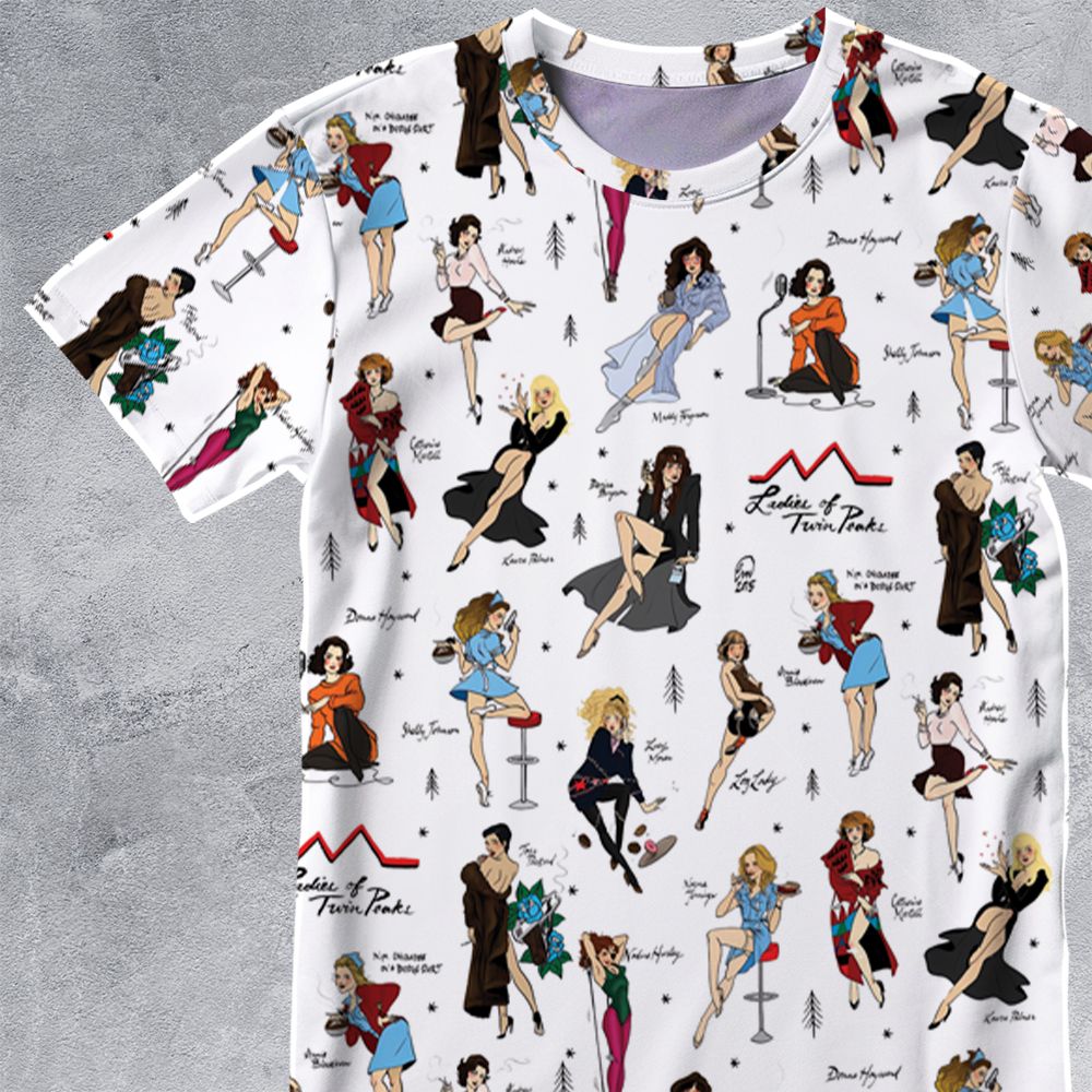 All-Over Print Unisex T-Shirt - L5F2X36X -  - 2