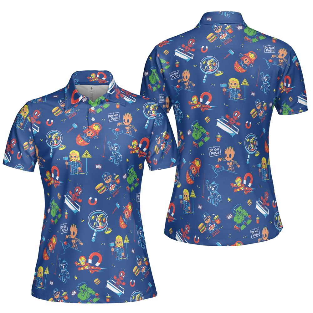 AOP Men/Women Polo Shirt - BXAY6NMQ -  - 5