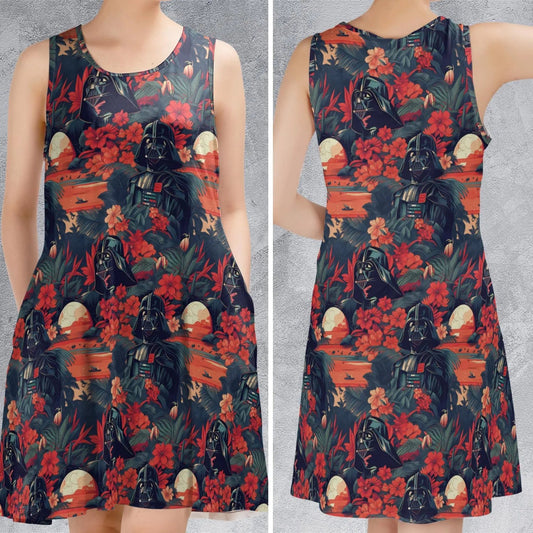 Casual Sleeveless Dress - 5QF1136S