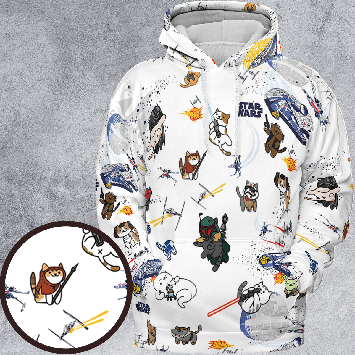 Full Print Hoodie - NH6DTVPQ