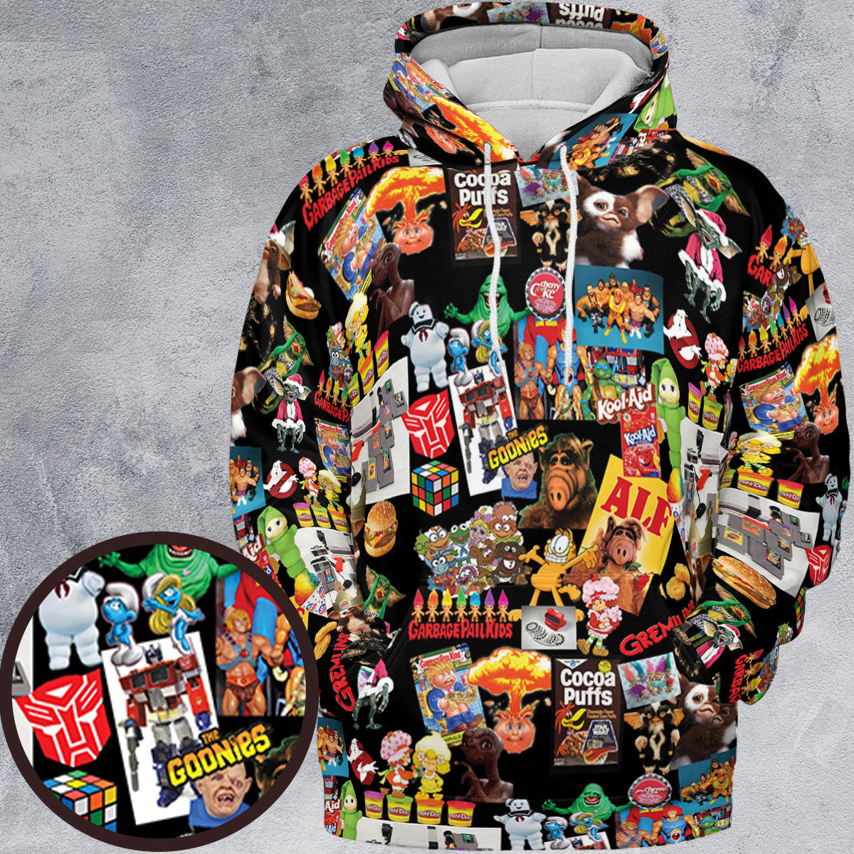 Full Print Hoodie - 8RKQ6MHS