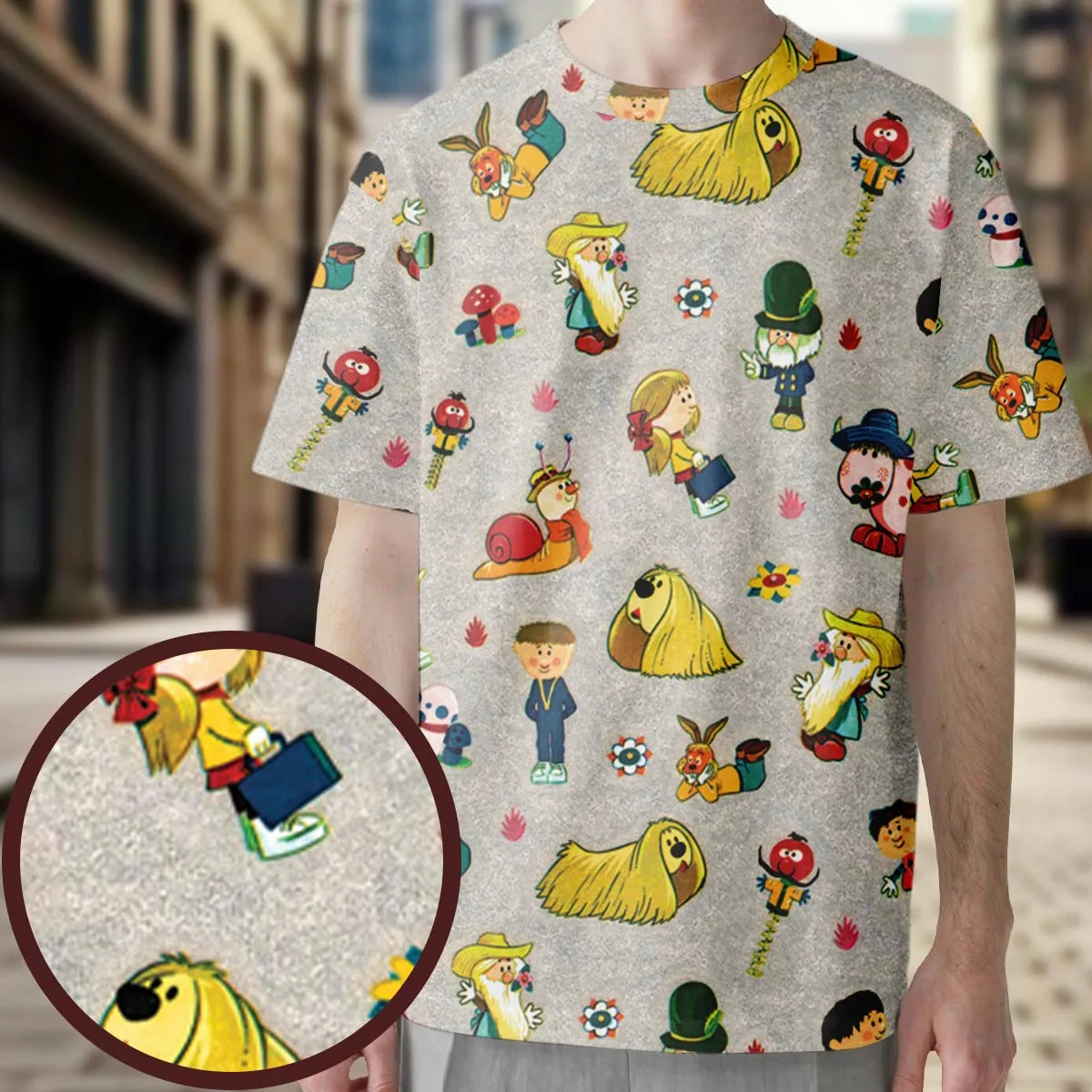 Full Print T-Shirt - B7BK2FDD
