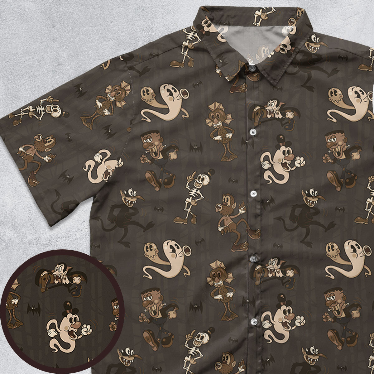 Short Sleeve Button Shirt - 1XKVE5S4