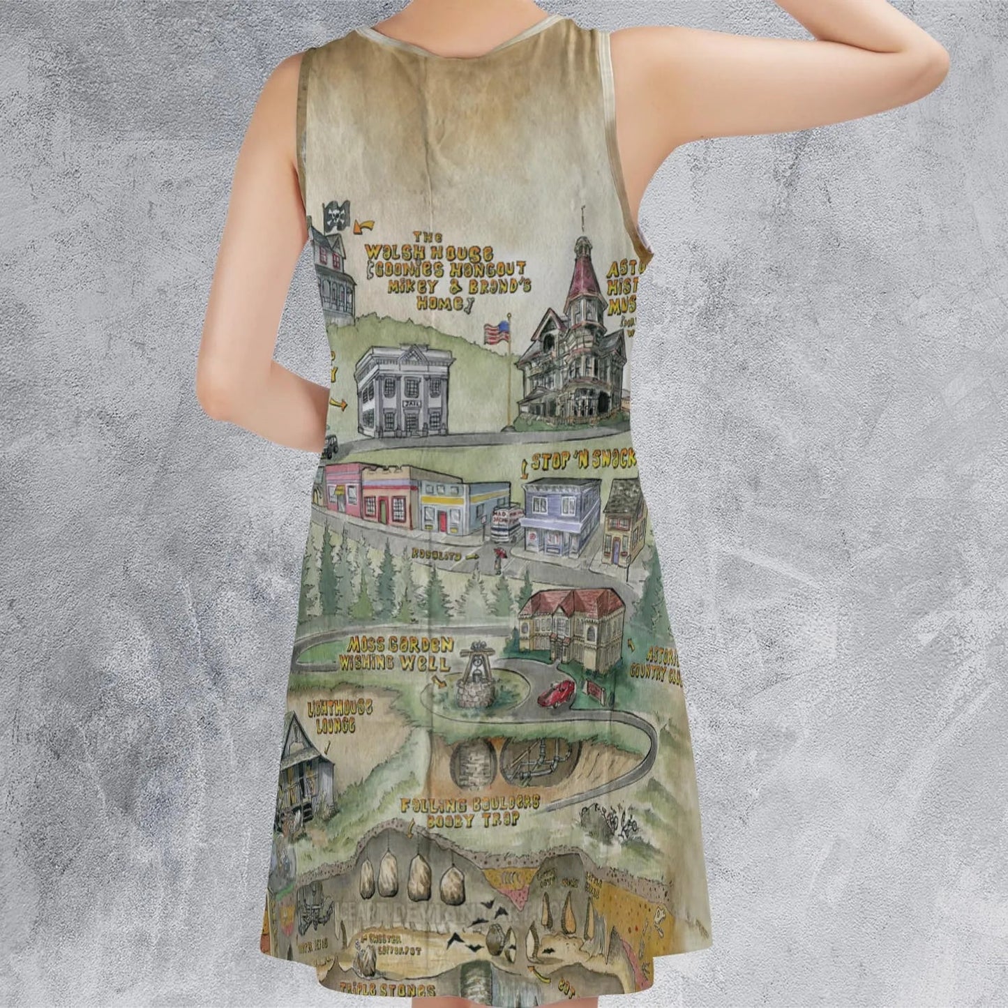 Casual Sleeveless Dress - X67GQMV2