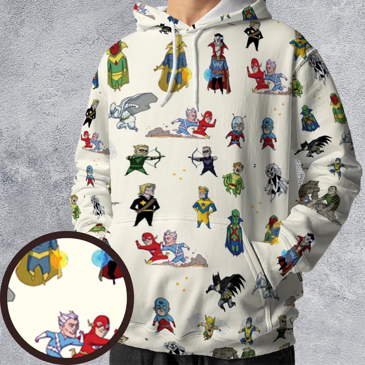 Full Print Hoodie - EBLJNYNJ