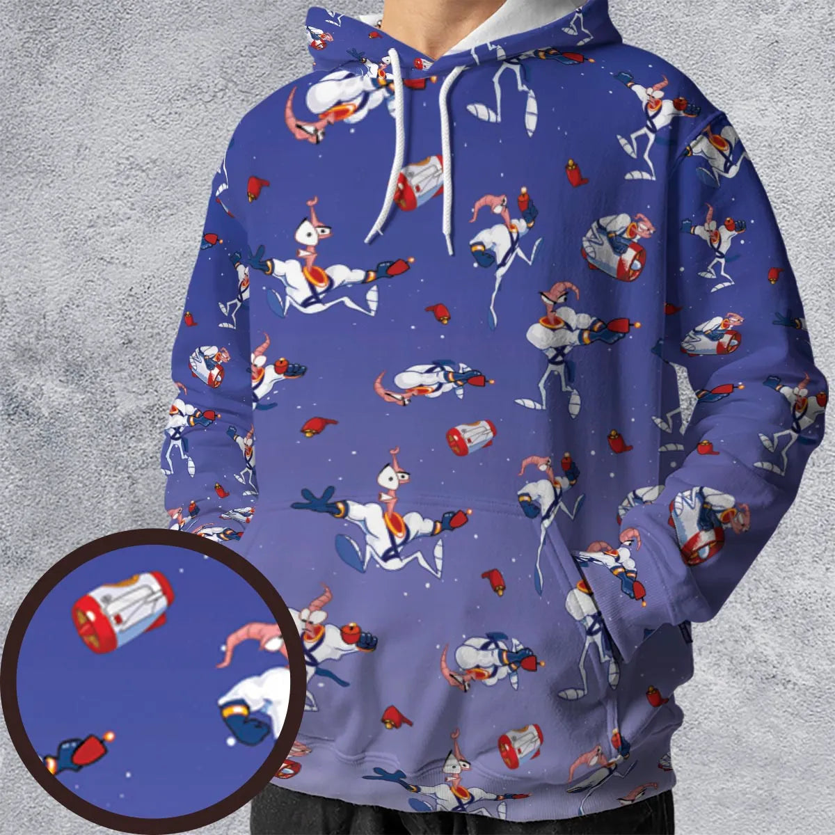 Full Print Hoodie - V7EN276Q