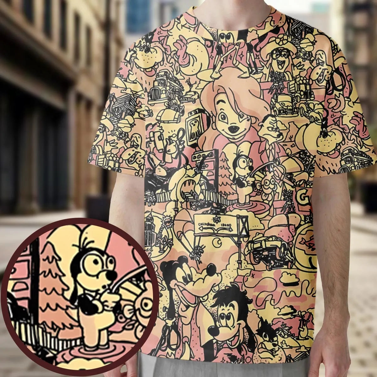Full Print T-Shirt - 89EBLA98