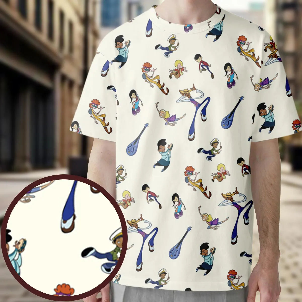 Full Print T-Shirt - GDZB2TFQ