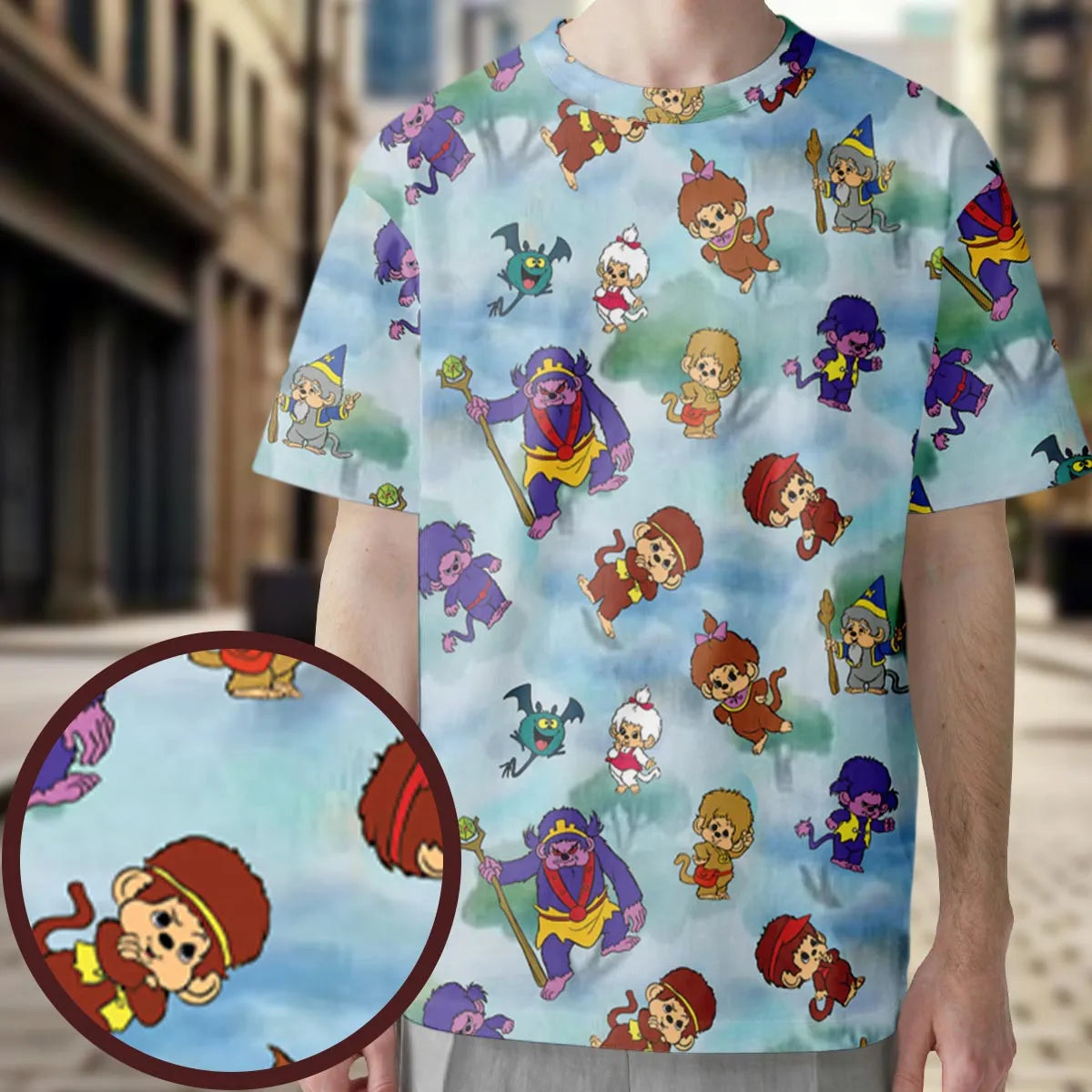 Full Print T-Shirt - 3QS1TV7H