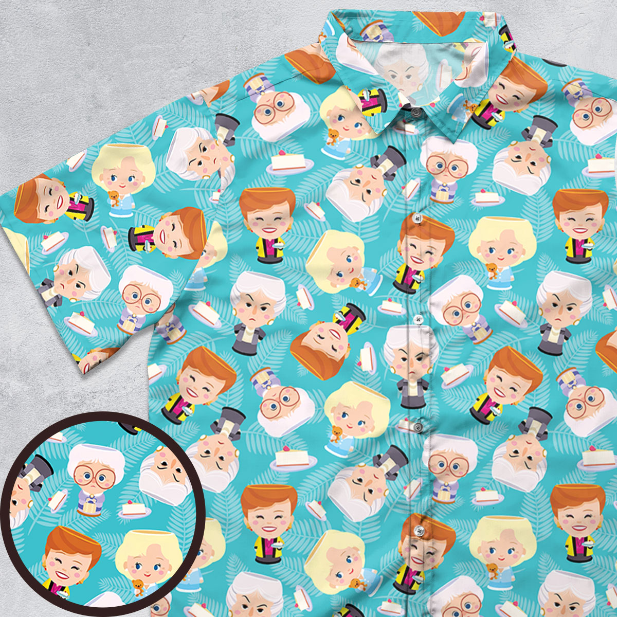Short Sleeve Button Shirt - 5LG5VQPS