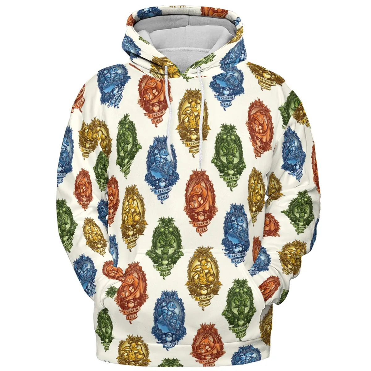 Full Print Hoodie - 6E2ECU8N