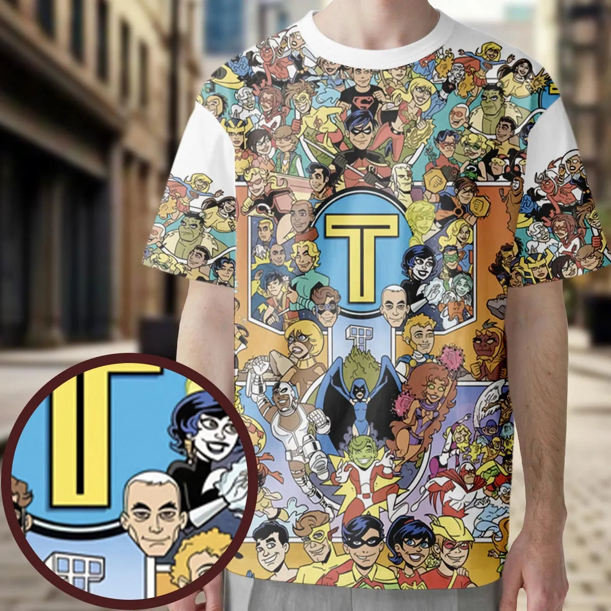 Full Print T-Shirt - AWR46D78