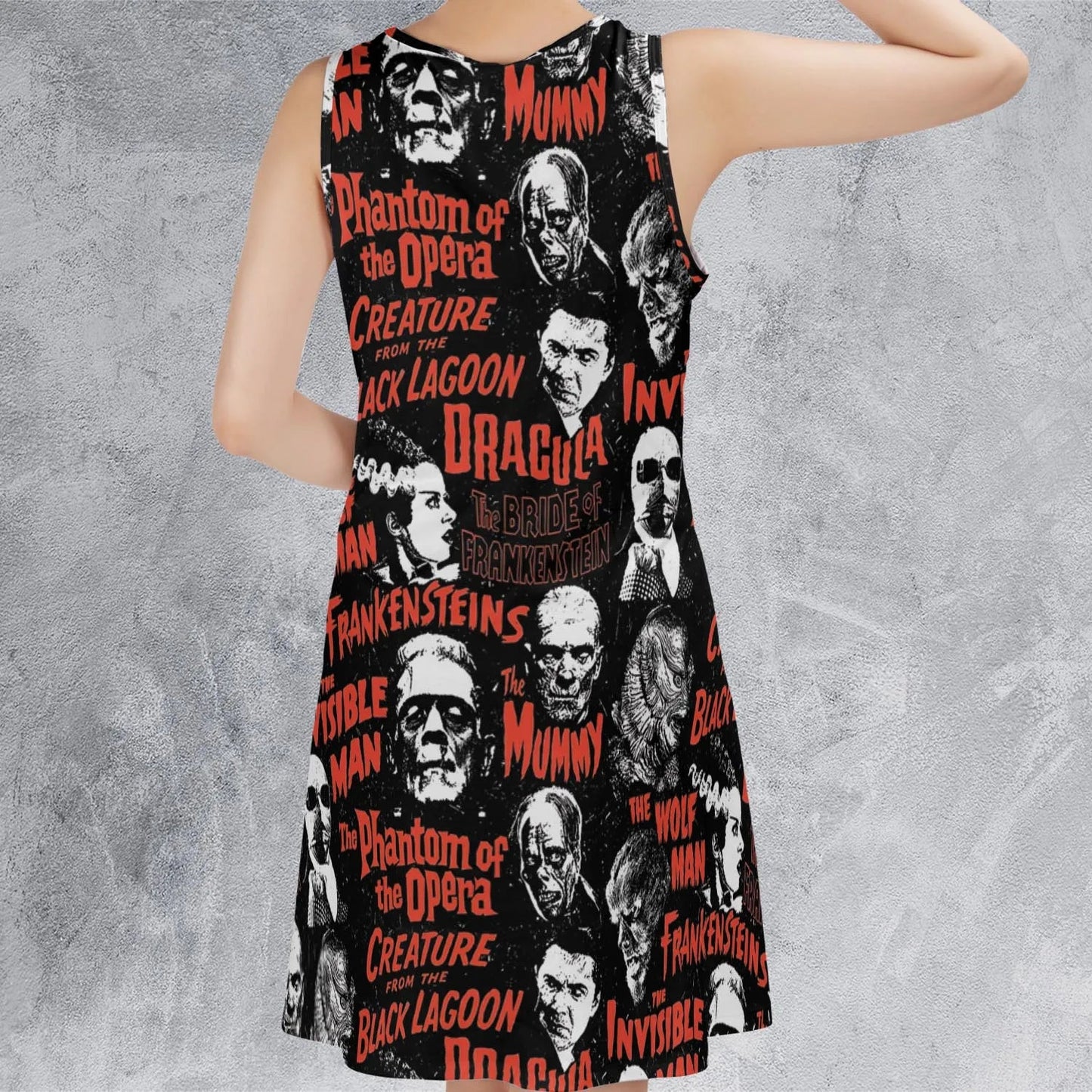 Casual Sleeveless Dress - PWQKUNJ8