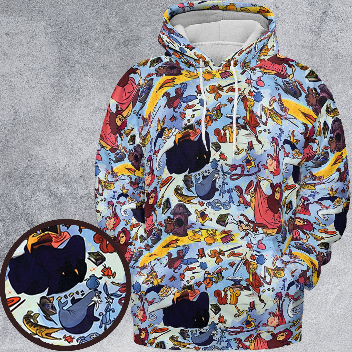 Full Print Hoodie - WFT23JFB