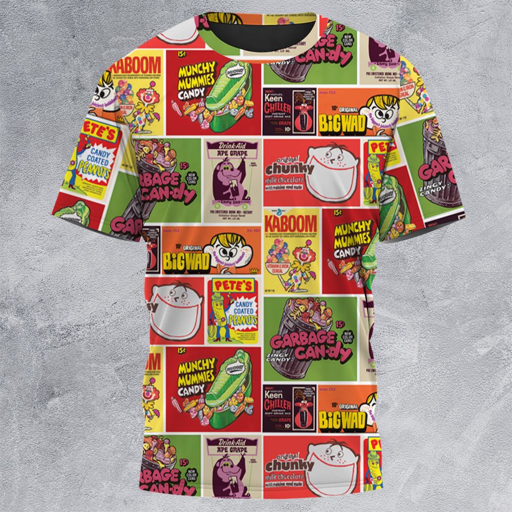 All-Over Print Unisex T-Shirt - 1HJABYBR -  - 3